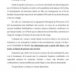 Comunicación final de servicio