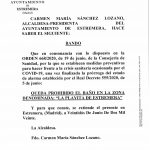 Bando prohibición baño