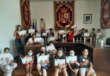 VISITA DE LOS NIÑOS AL AYUNTAMIENTO
