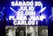 CONCIERTO DOCTOR VINILLO SABADO 30 JULIO 22:00H PLAZA