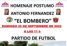 HOMENAJE A ANTONIO FERNANDEZ «EL BOMBERO»