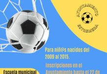 Escuela municipal de futbol 2022/2023