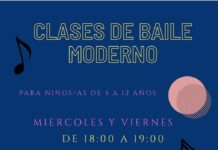CLASES DE BAILE MODERNO 2022