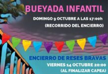 BUEYADA INFANTIL Y ENCIERRO DEL VIERNES
