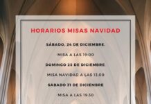 HORARIOS MISAS NAVIDAD