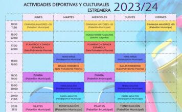 ACTIVIDADES DEPERTIVAS Y CULTURALES 2023/24